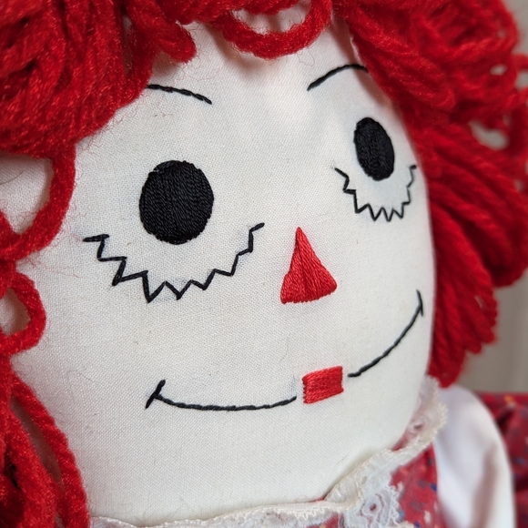 Raggedy Ann & Andy Dolls Vintage 25" - Picture 3 of 9